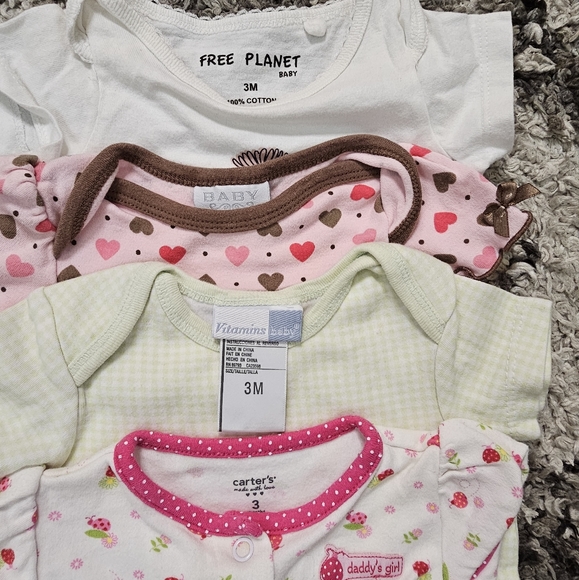 Baby 3 Month Onesie Bundle Set - Picture 4 of 4